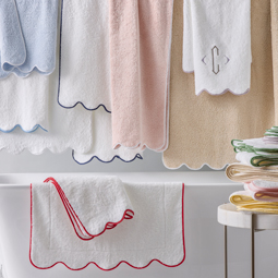 Cairo Scallop Towels & Mats