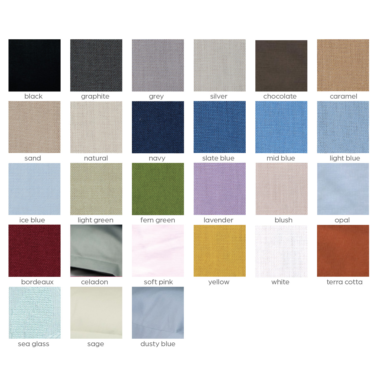 CAMILLA solid percale