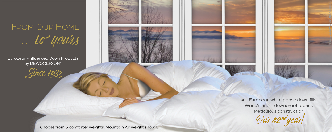 European-influenced Down Products