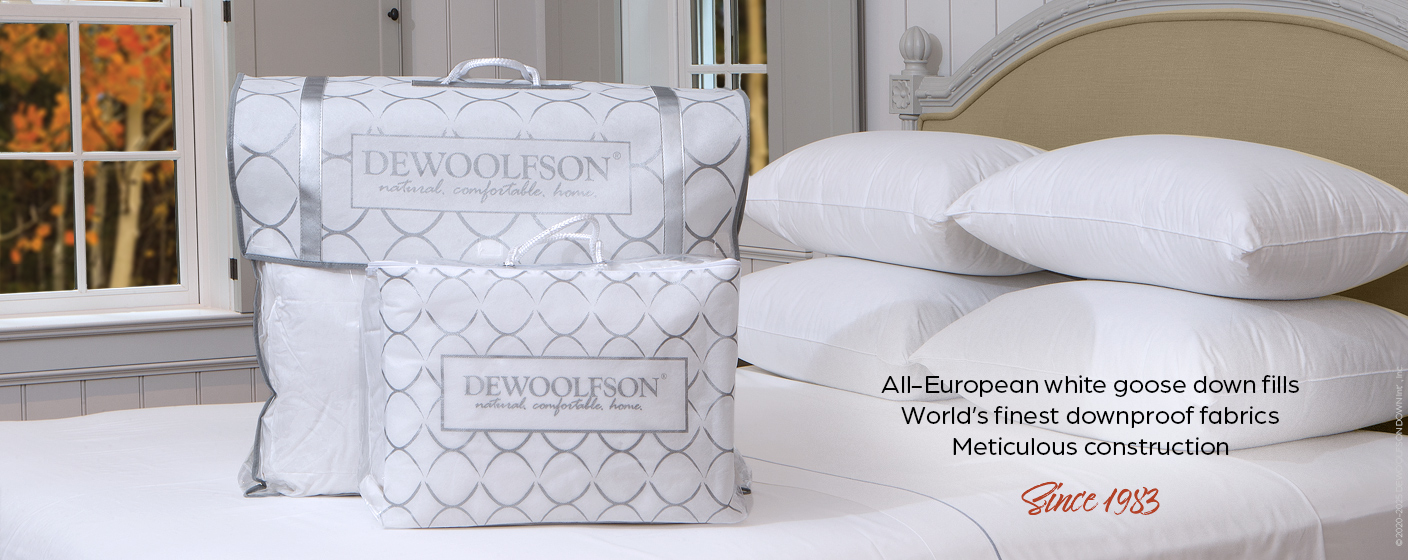 European-influenced down products by DEWOOLFSON