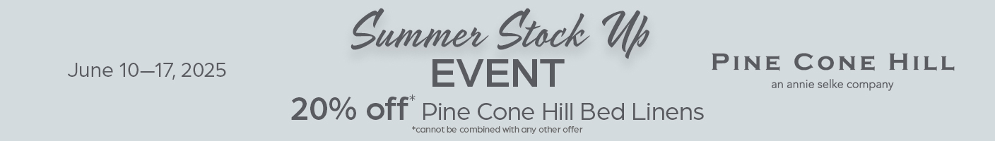 Pine Cone Hill Bed Linens banner